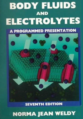 Body fluids and electrolytes
