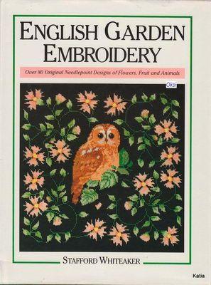 English garden embroidery