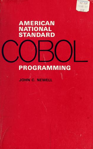American national standard COBOL programming