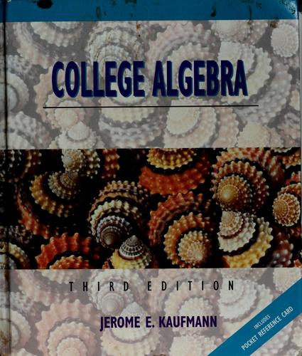 College algebra