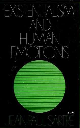 L'existentialisme est un humanisme