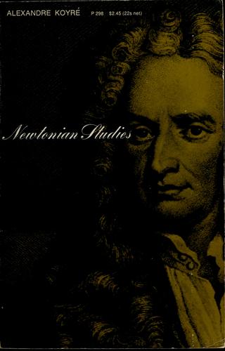Newtonian studies