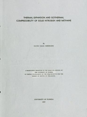 Thermal expansion and isothermal compressibility of solid nitrogen and methane