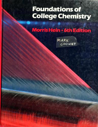 Foundations of college chemistry