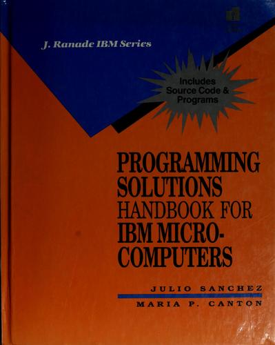 Programming solutions handbook for IBM microcomputers