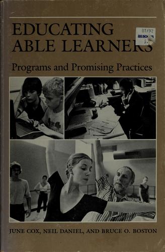 Educating able learners