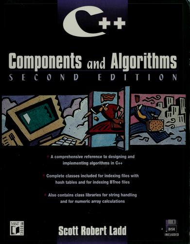 C [plus plus] components and algorithms