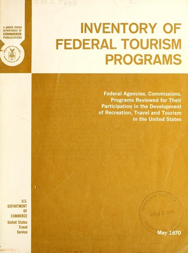 Inventory of Federal tourism programs