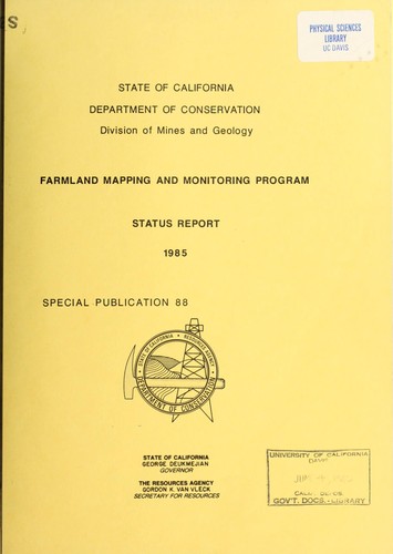 Farmland mapping and monitoring program
