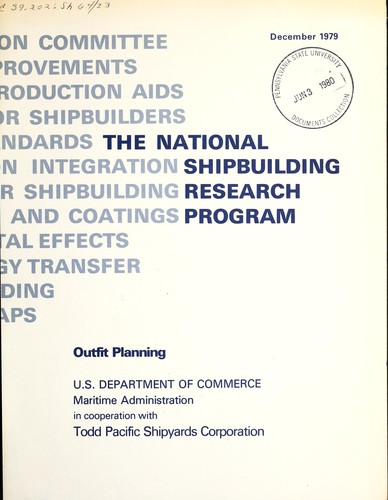 The National shipbuilding research program