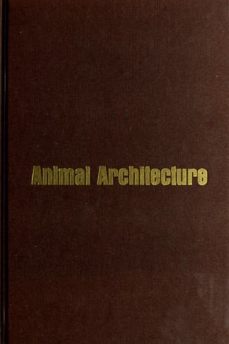 Animal architecture