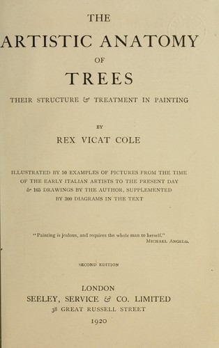 The artistic anatomy of trees