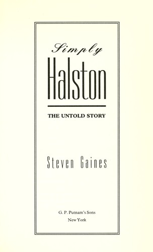 Simply Halston