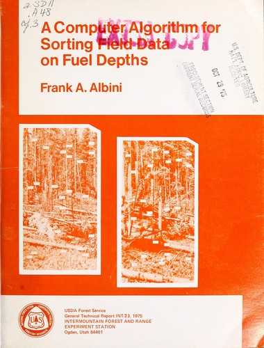 A computer algorithm for sorting field data on fuel depths