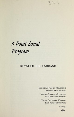 5 point social program