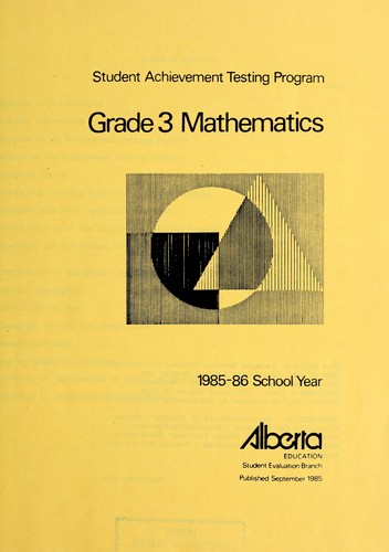 Student achievement testing program