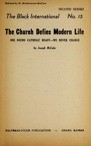 The Church defies modern life
