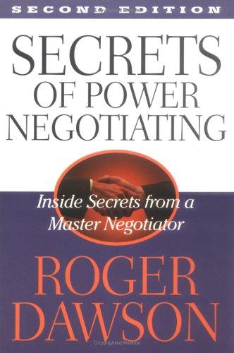 The Secrets of Power Negotiating