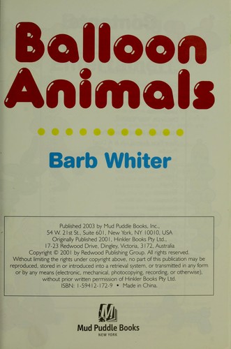 Ballon animals
