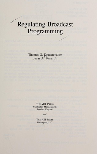 Regulating broadcast programming
