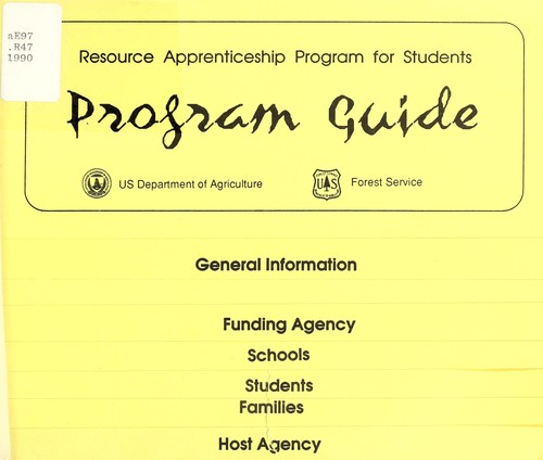 Resource Apprenticeship Program for Students