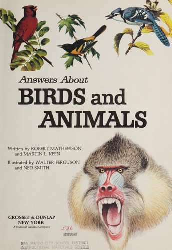 Answers about birds and animals