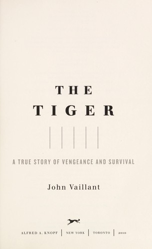 The tiger