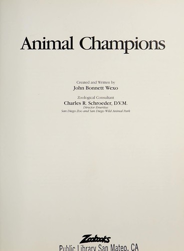 Animal champions