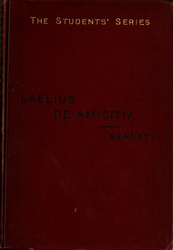 Laelius de amicitia