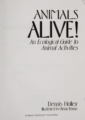 Animals alive