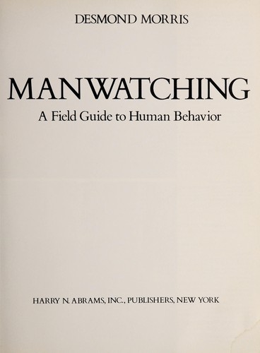 Manwatching