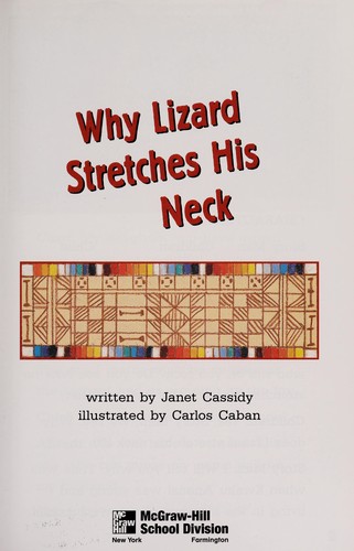 Why Lizard stretches his neck