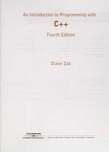 An introduction to programming with C++