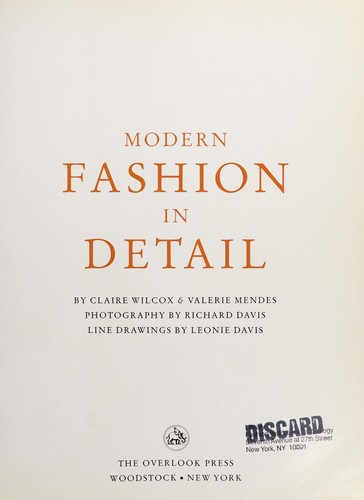 Modern fashion in detail