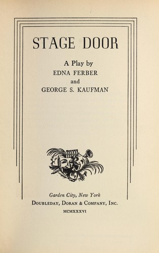 Stage door