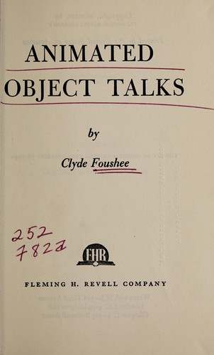 Animated object talks