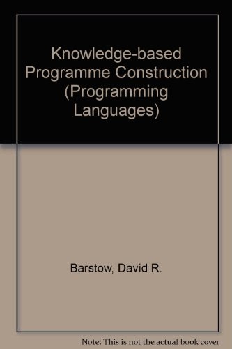 Knowledge-based program construction