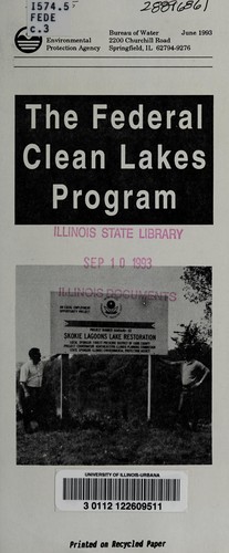 The Federal Clean Lakes Program