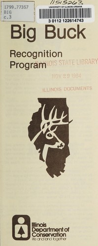 Big buck recognition program