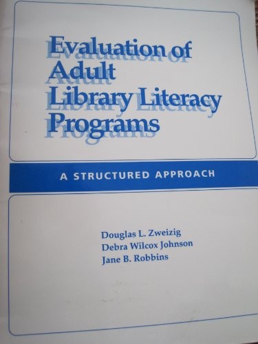 Evaluation of adult library literacy programs