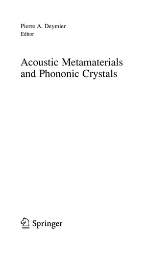 Acoustic Metamaterials and Phononic Crystals