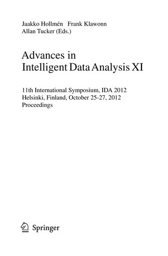 Advances in Intelligent Data Analysis XI