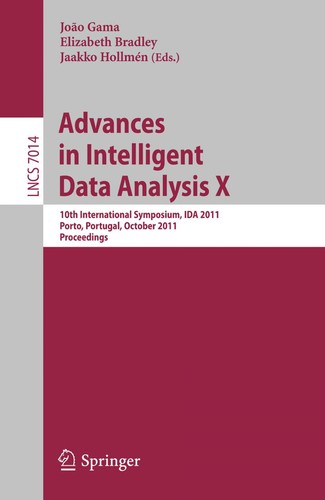 Advances in intelligent data analysis X