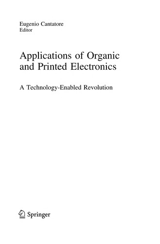 Applications of Organic and Printed Electronics
