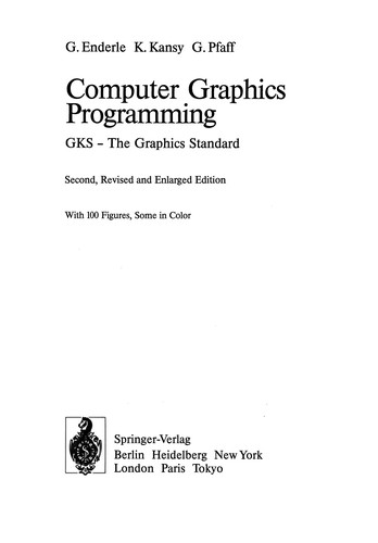 Computer Graphics Programming