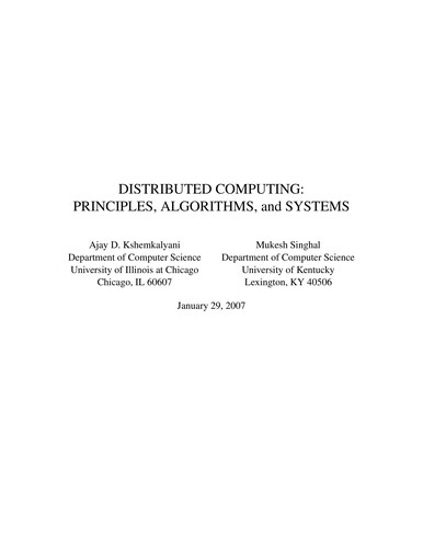 Distributed computing