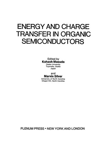Energy and Charge Transfer in Organic Semiconductors