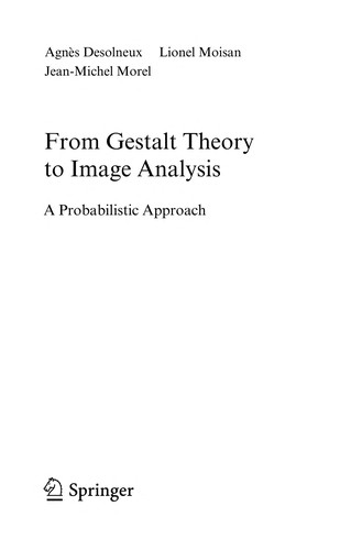 From Gestalt theory to image analysis