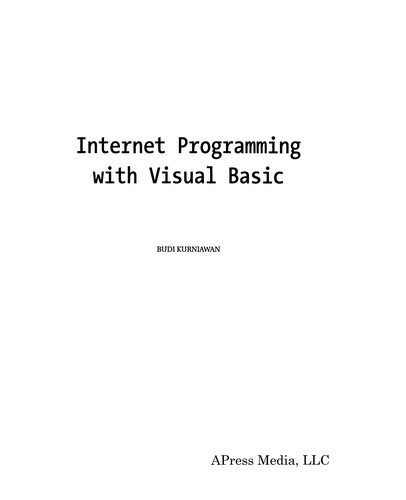 Internet programming with Visual Basic