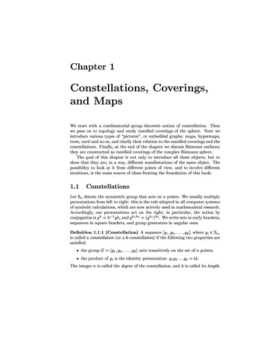 Graphs on surfaces and their applications